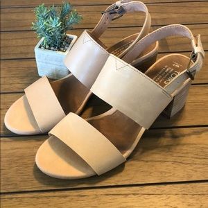Toms Block Heel Sandals